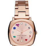 Marc Jacobs Mandy Rose Gold Dial Rose Gold Stainless Steel Strap Watch for Women - MJ3550