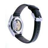 Tissot T One Automatic Black Dial Black Leather Strap Watch For Men - T038.430.16.057.00