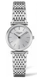 Longines La Grande Classique De Longines Silver Dial Silver Mesh Bracelet Watch for Women - L4.209.4.72.6