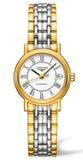 Longines Presence 25.5mm Automatic White Dial Two Tone Steel Strap Watch for Women - L4.321.2.11.7