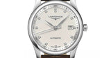 Longines Master Collection Automatic 40mm White Dial Brown Leather Strap Watch for Men - L2.793.4.77.3