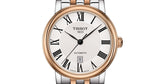 Tissot Carson Premium White Dial Two Tone Steel Strap Watch For Men - T122.410.22.033.00