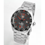 Tag Heuer Formula 1 Quartz 43mm Anthracite Dial Silver Steel Strap Watch for Men - WAZ1018.BA0842