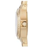 Marc Jacobs Henry Gold Dial Gold Stainless Steel Strap Watch for Women - MBM3277