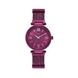 Guess Soho Pink Dial Pink Mesh Bracelet Watch For Women - W0638L6