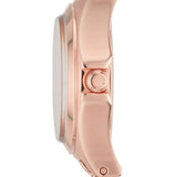 Marc Jacobs Baby Dave Rose Gold Dial Rose Gold Stainless Steel Strap Watch for Women - MBM3235