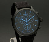 Tissot Chrono XL Quartz Black Dial Black Nylon Strap Watch For Men - T116.617.37.051.00