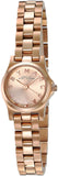 Marc Jacobs Dinky Rose Gold Dial Rose Gold Stainless Steel Strap Watch for Women - MBM3200