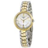 Tissot Flamingo Mother of Pearl Dial Two Tone Steel Strap Watch For Women - T094.210.22.111.01