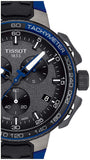 Tissot T Race Cycling Black Dial Two Tone Rubber Strap Watch For Men - T111.417.37.441.06