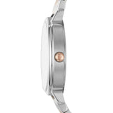Emporio Armani Mother of Pearl Dial Two Tone Stainless Steel Watch For Women - AR11094