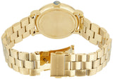 Marc Jacobs Fergus White Dial Gold Stainless Steel Strap Watch for Women - MBM8647