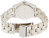 Marc Jacobs Blade White Dial Silver Stainless Steel Strap Watch for Women - MBM3048