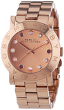 Marc Jacobs Amy Dexter Rose Gold Dial Rose Gold Stainless Steel Strap Watch for Women - MBM3216