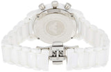 Emporio Armani Luigi Chronograph Ceramic White Dial White Ceramic Strap Watch For Men - AR1499