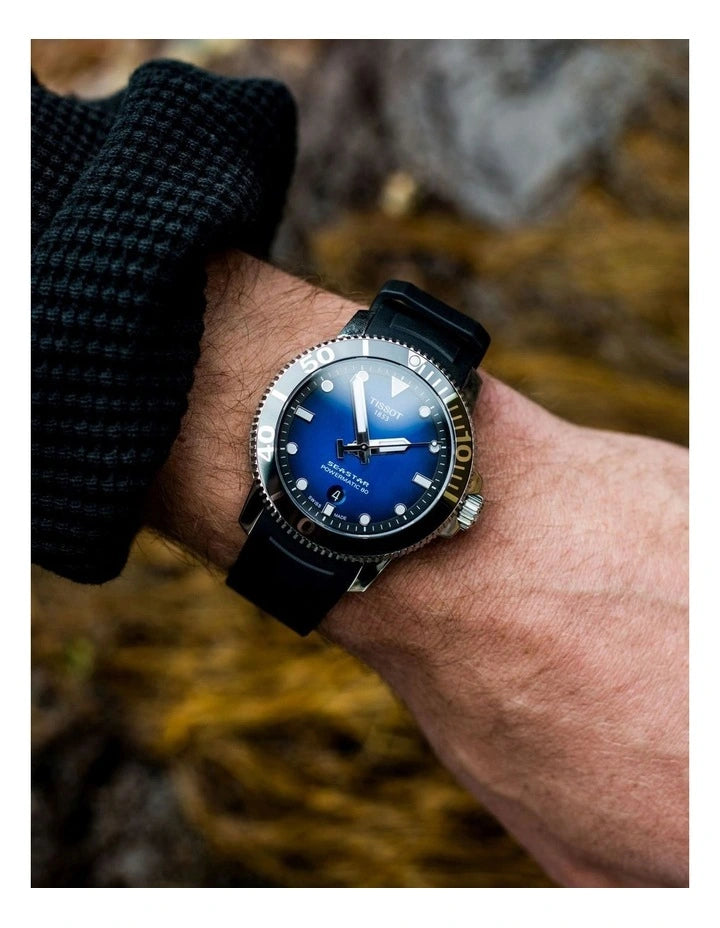 Tissot powermatic sales 80 seastar 1000