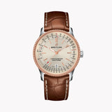 Breitling Navitimer Automatic 38mm Leather Strap Mens Watch - A17325211G1P1