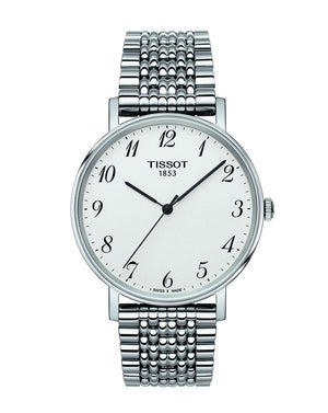 Tissot Everytime Desire Medium Silver Dial Silver Mesh Bracelet Watch For Men - T109.410.11.032.00