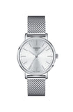 Tissot Everytime Gent Silver Dial Silver Mesh Bracelet Watch for Men - T143.410.11.011.00