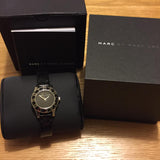 Marc Jacobs Black Dial Ceramic Black Strap Watch for Women - MBM9501