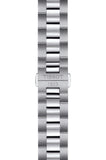 Tissot Gentleman Black Dial Silver Steel Strap Watch For Men - T127.410.11.051.00