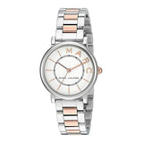 Marc Jacobs Roxy Silver Dial Two Tone Stainless Steel Strap Watch for Women - MJ3551