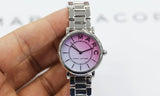 Marc Jacobs Roxy Pink Dial Silver Steel Strap Watch for Women - MJ3552