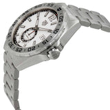 Tag Heuer Formula 1 Calibre 6 Automatic White Dial Silver Steel Strap Watch for Men - WAZ2013.BA0842