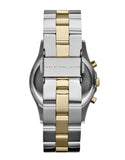 Marc Jacobs Henry Silver Dial Two Tone Stainless Steel Strap Watch for Women - MBM3197