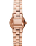 Marc Jacobs Baker White Dial Rose Gold Stainless Steel Watch for Women - MBM3248