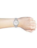 Hugo Boss Prima Silver Dial Silver Steel Strap Watch for Women - 1502570