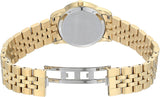 Movado Museum Classic Mother of Pearl Dial Gold Steel Strap Watch For Women - 0606998