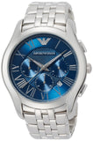 Emporio Armani Classic Navy Blue Dial Stainless Steel Watch For Men - AR1787