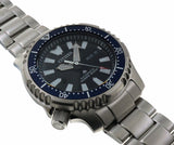 Citizen Promaster Fugu Limited Edition Diver's 200m Automatic Black Dial Silver Steel Strap Watch For Men - NY0098-84E