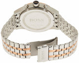 Hugo Boss Jet Silver Dial Two Tone Steel Strap Watch for Men - 1513385