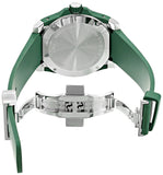 Gucci Dive Black Dial Green Rubber Strap Watch For Men - YA136310