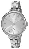 Marc Jacobs Sally Silver Dial Silver Stainless Steel Strap Watch for Women - MBM3362