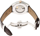 Tissot T Classic Ballade Powermatic 80 Lady Silver Dial Brown Leather Strap Watch For Women - T108.408.26.037.00