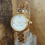 Marc Jacobs Courtney White Dial Rose Gold Steel Strap Watch for Women - MJ3458