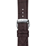 Tissot Gentlemen Black Dial Brown Leather Strap Watch for Men - T127.410.16.051.01