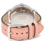 Coach Tatum White Dial Pink Leather Strap Watch For Women - 14502799