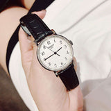 Tissot Everytime Small White Dial Black Leather Strap Watch For Women - T109.210.16.032.00