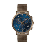 Hugo Boss Spirit Blue Dial Grey Mesh Bracelet Watch for Men - 1513693