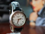 Tissot T Classic Carson White Dial Brown Leather Strap Watch For Women - T085.210.16.013.00