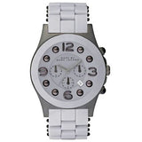 Marc Jacobs Pelly Grey Dial Grey Silicone Steel Strap Watch for Women - MBM2566