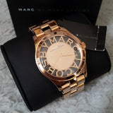 Marc Jacobs Henry Rose Gold Dial Rose Gold Stainless Steel Strap Watch for Women - MBM3207