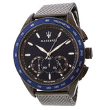 Maserati Traguardo 45mm Chronograph Blue Dial Watch For Men - R8873612009