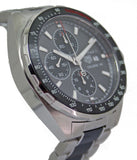 Tag Heuer Formula 1 Automatic Chronograph Grey Dial Two Tone Strap Watch for Men - CAZ2012.BA0970