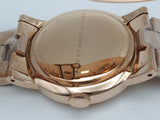 Marc Jacobs Amy Pink Dial Rose Gold Stainless Steel Dial Watch for Women - MBM8625