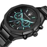 Maserati Stile Aqua Edition Chronograph Stainless Steel Watch For Men - R8873644001